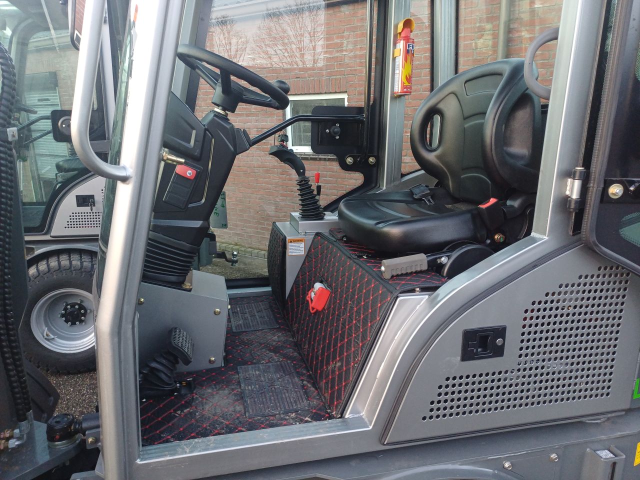 WCM L2310E elektrische minishovel shovel