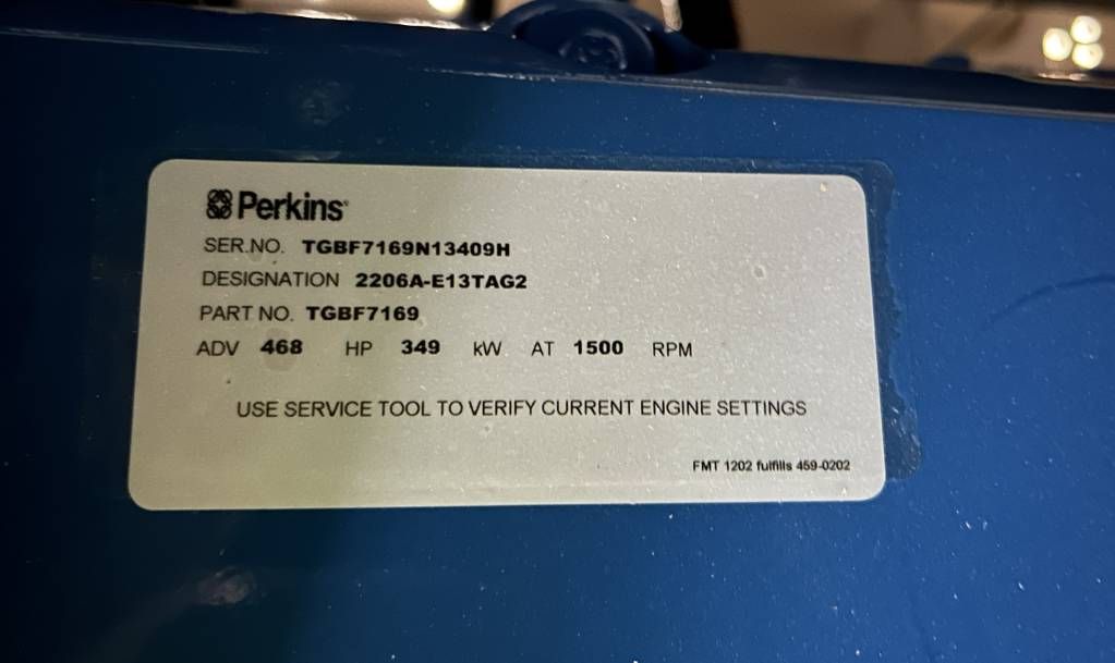 FG Wilson P400-3 - 400 kVA Genset - DPX-16017