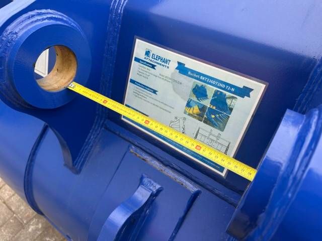 Tanden bak met vaste aansluiting