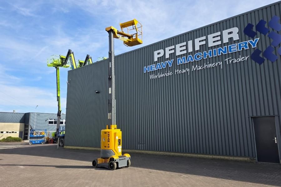Haulotte STAR 10 Electric, 10m Working Height, 3m Reach, 20
