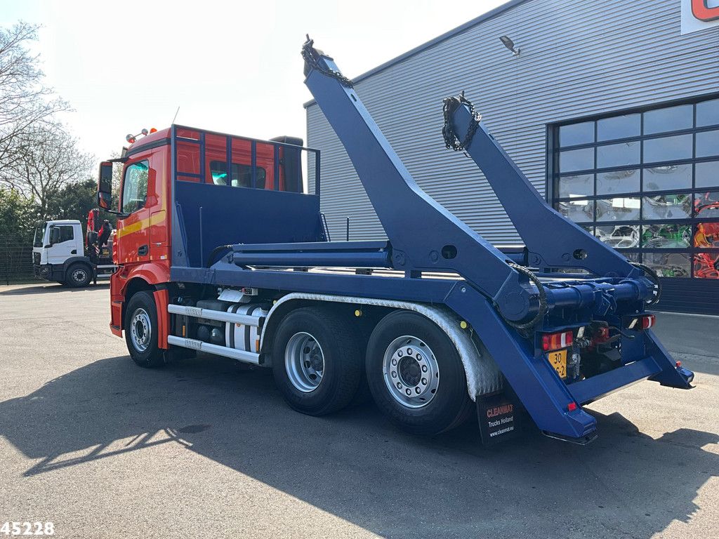 Mercedes-Benz Antos 2542 6x2 Euro 6 Hyva 18 portaalarmsysteem