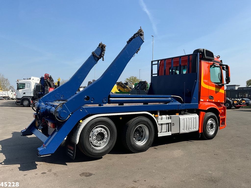 Mercedes-Benz Antos 2542 6x2 Euro 6 Hyva 18 portaalarmsysteem