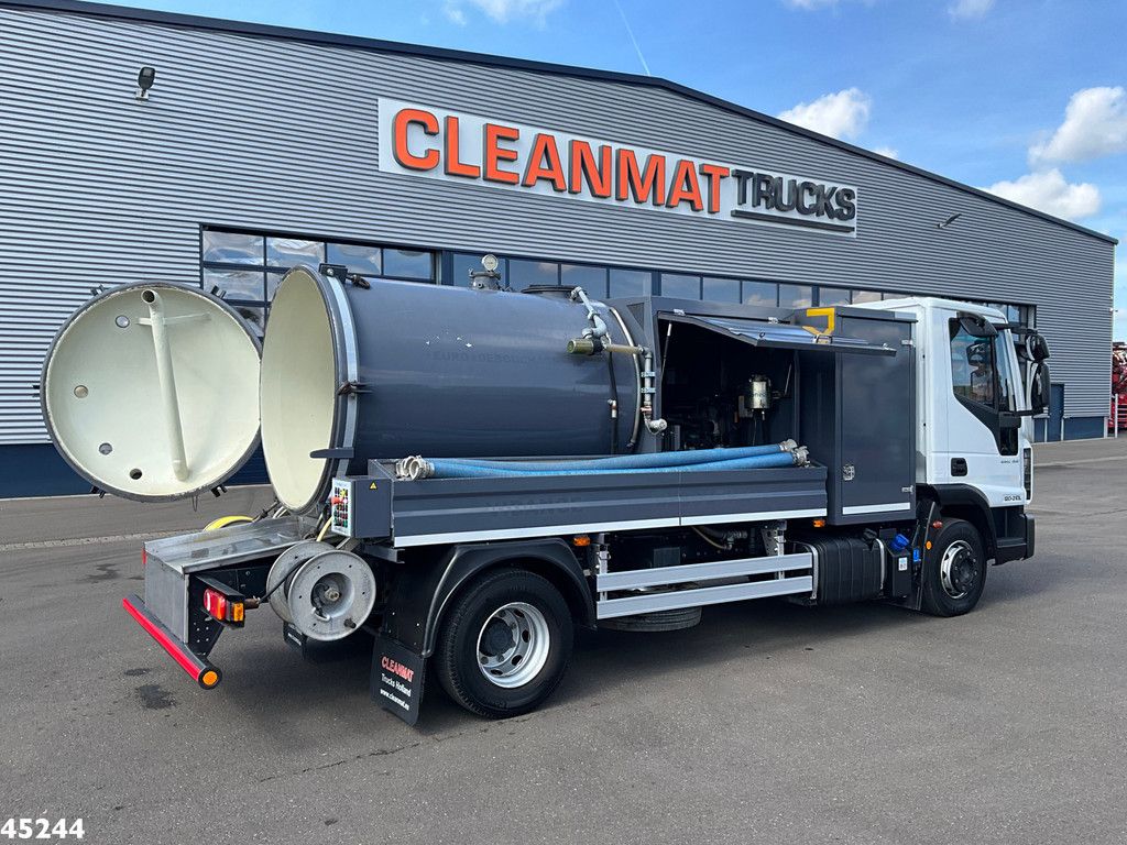 Iveco Eurocargo ML120EL21 Euro 6 Rioned Combi Saug/Spul aufbau Just 15.375 km!