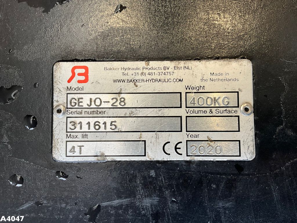 Bakker Gejo 28 hakengrijper