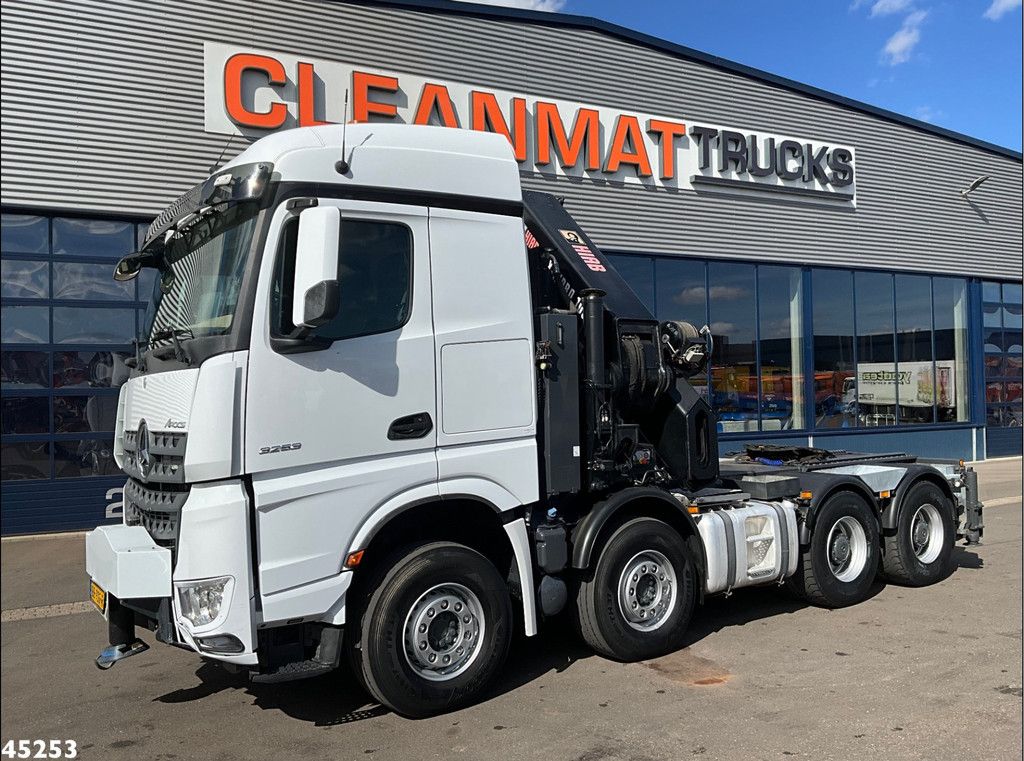 Mercedes-Benz Arocs 3253 8x4 Hiab 105 Tonmeter laadkraan