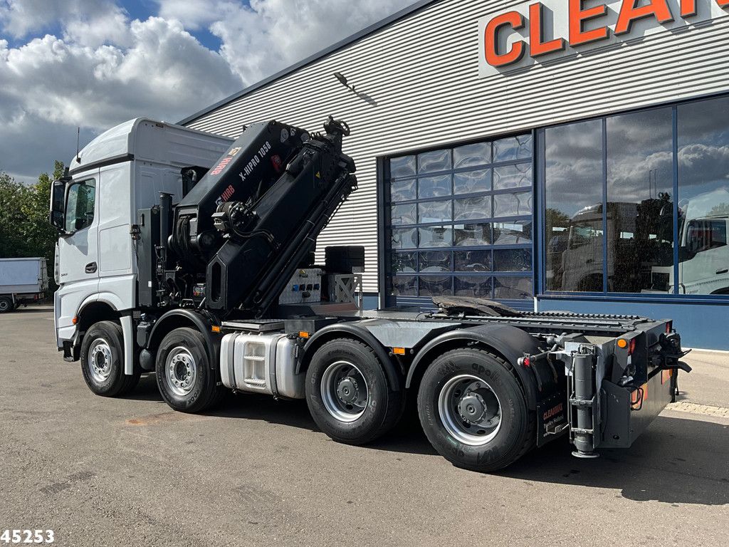 Mercedes-Benz Arocs 3253 8x4 Hiab 105 Tonmeter laadkraan
