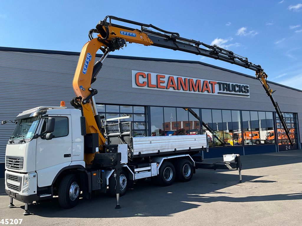 Volvo FH 500 8x4 Effer 65 Tonmeter laadkraan + Fly-Jib