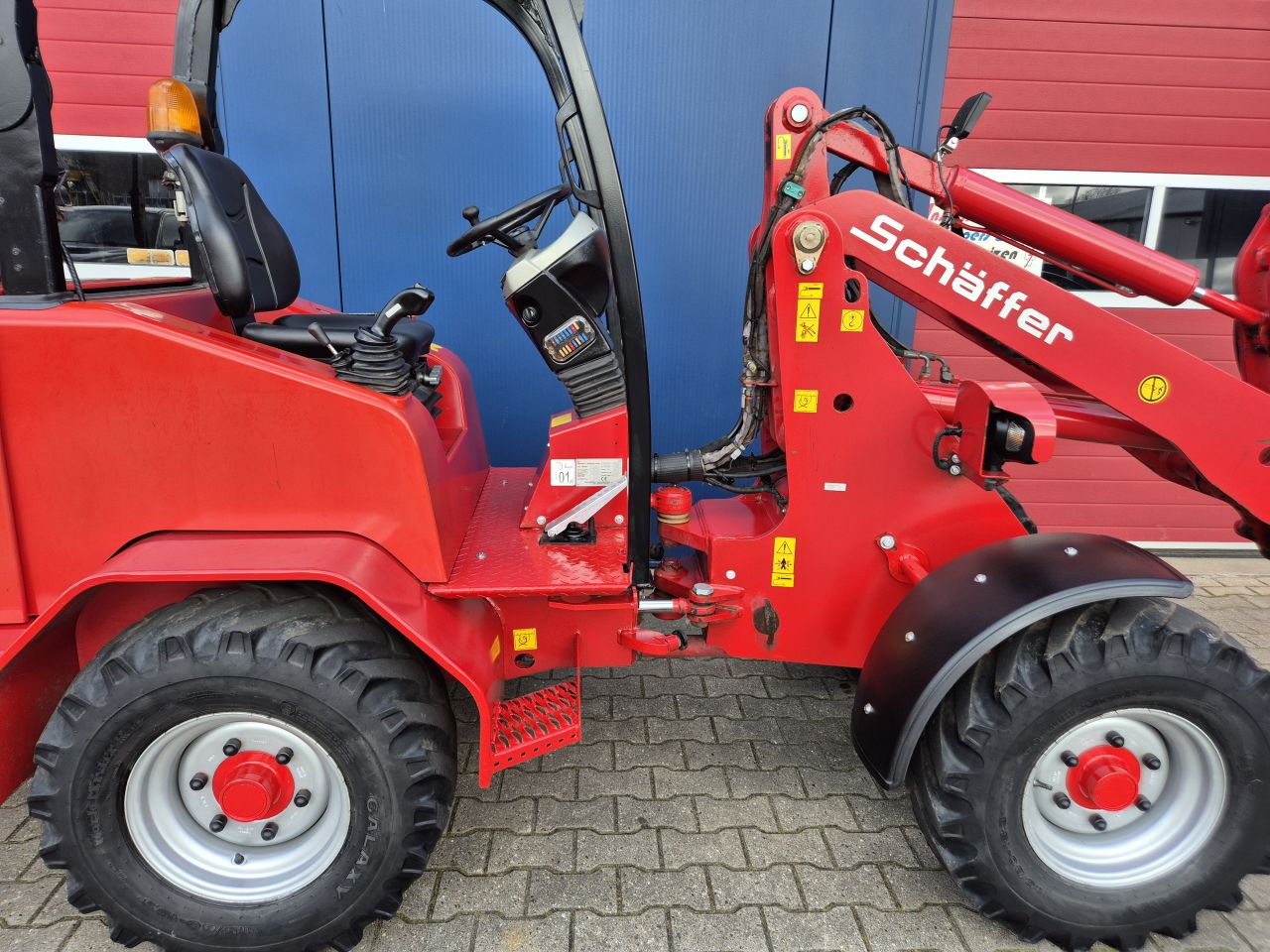 SCHAFFER 4250 SHOVEL MET KUBOTA 50 PK BOUWJAAR 2013