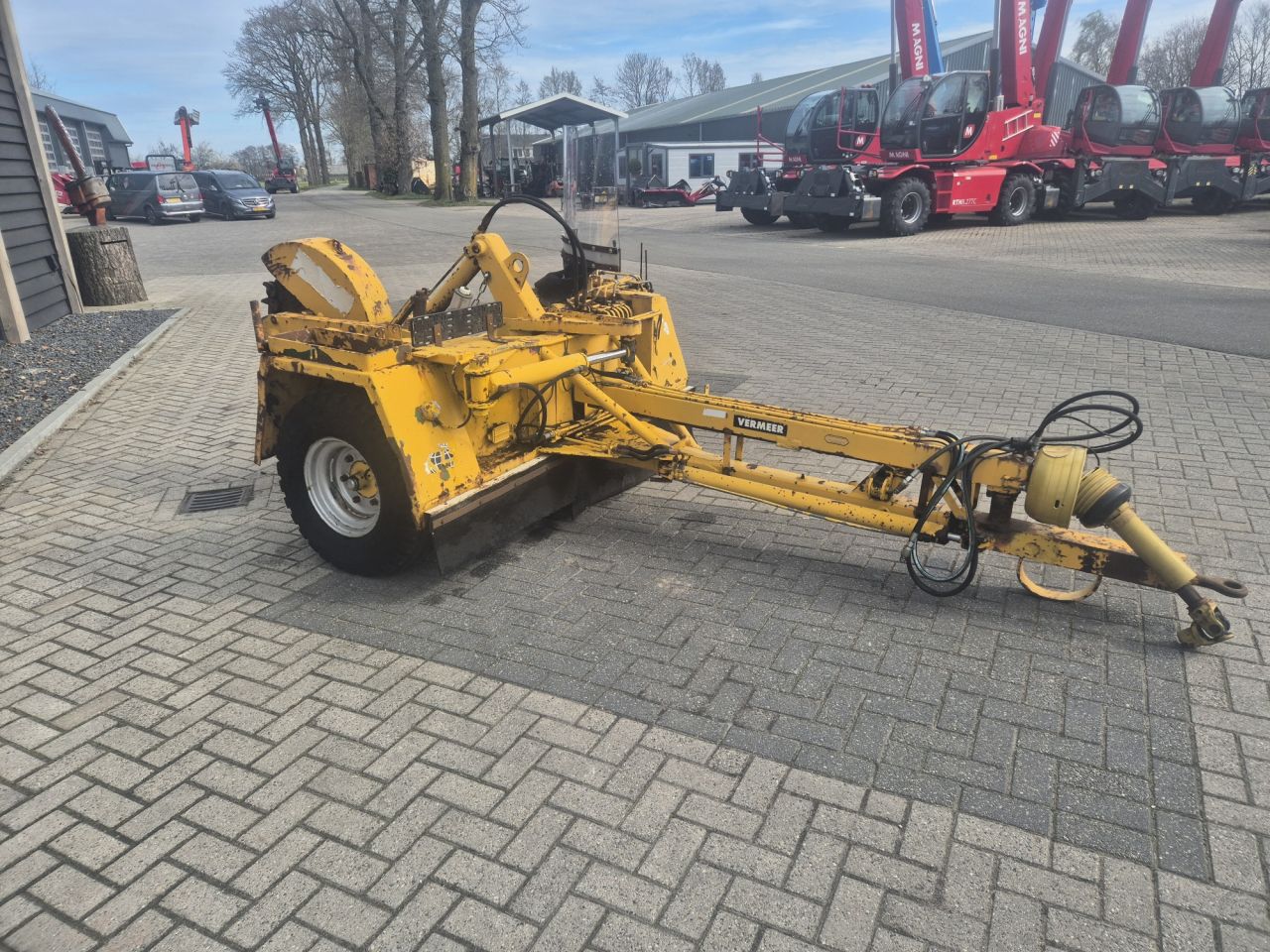 VERMEER PTO 710 stobbenfrees met aftakasaandrijving
