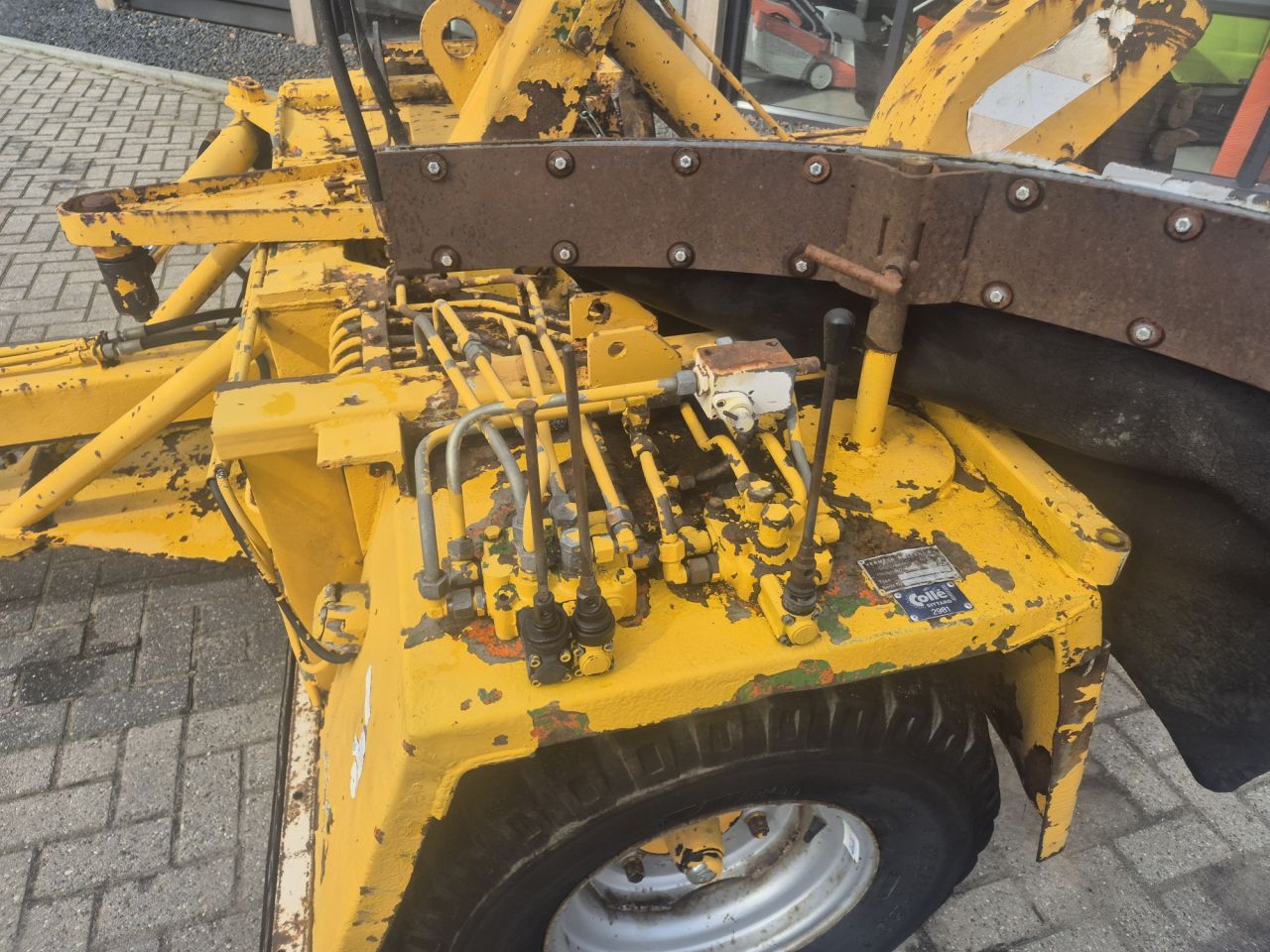 VERMEER PTO 710 stobbenfrees met aftakasaandrijving