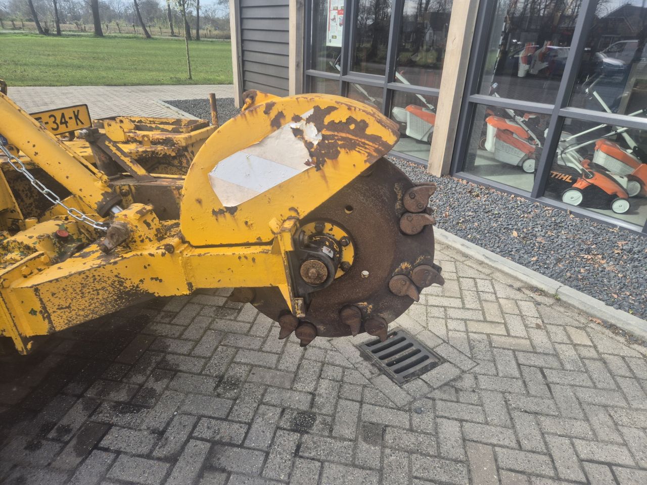 VERMEER PTO 710 stobbenfrees met aftakasaandrijving