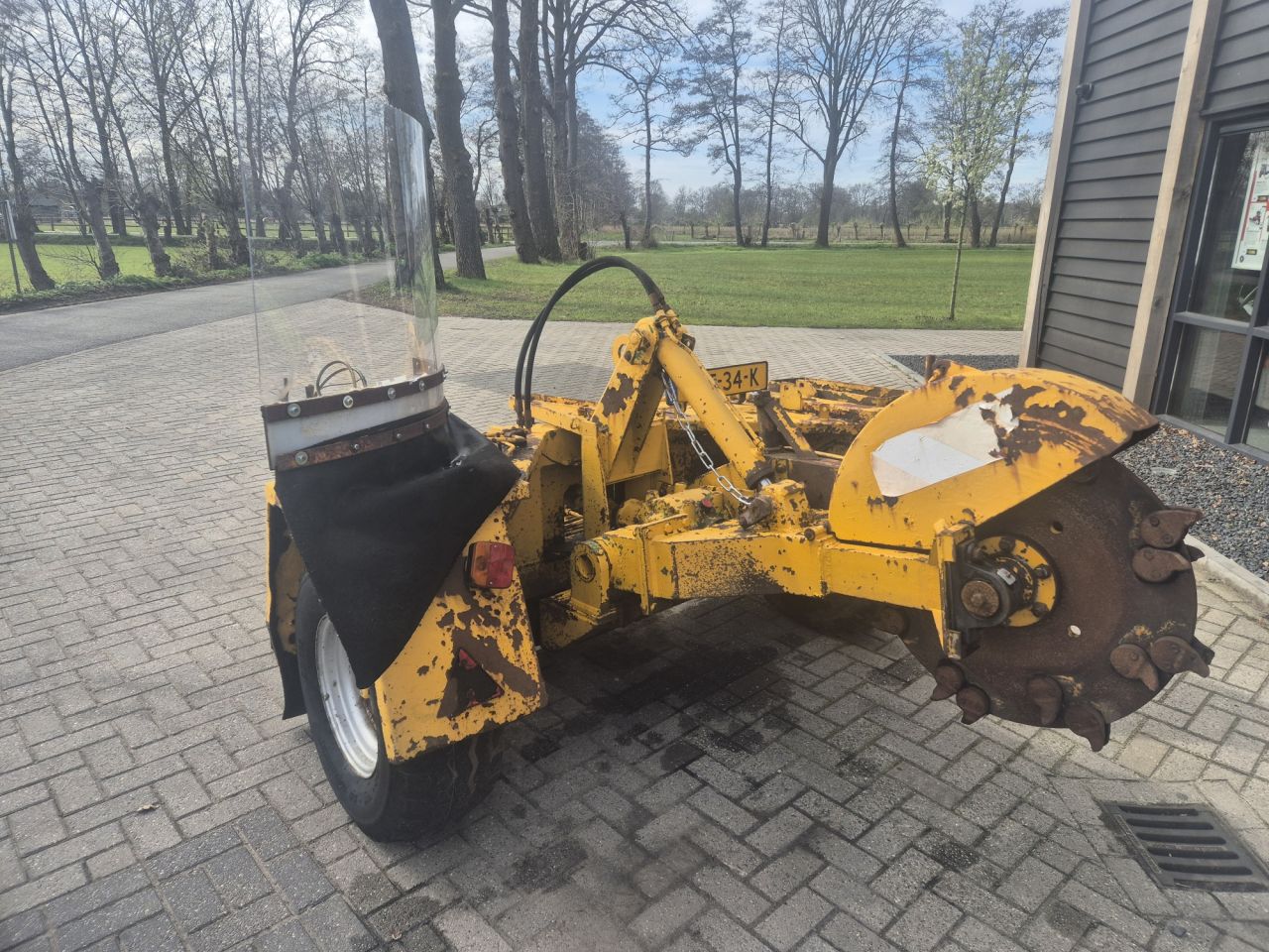 VERMEER PTO 710 stobbenfrees met aftakasaandrijving