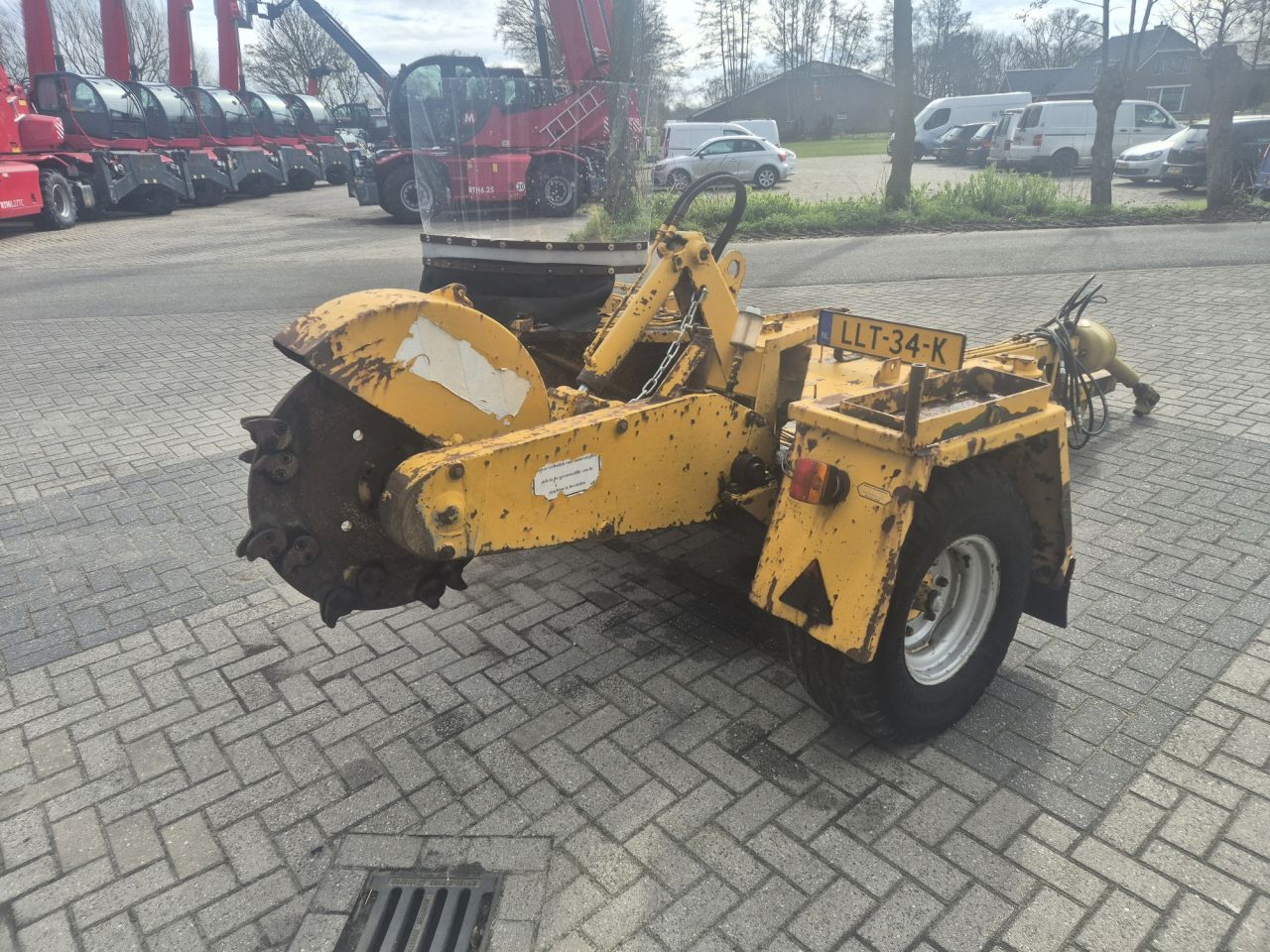 VERMEER PTO 710 stobbenfrees met aftakasaandrijving