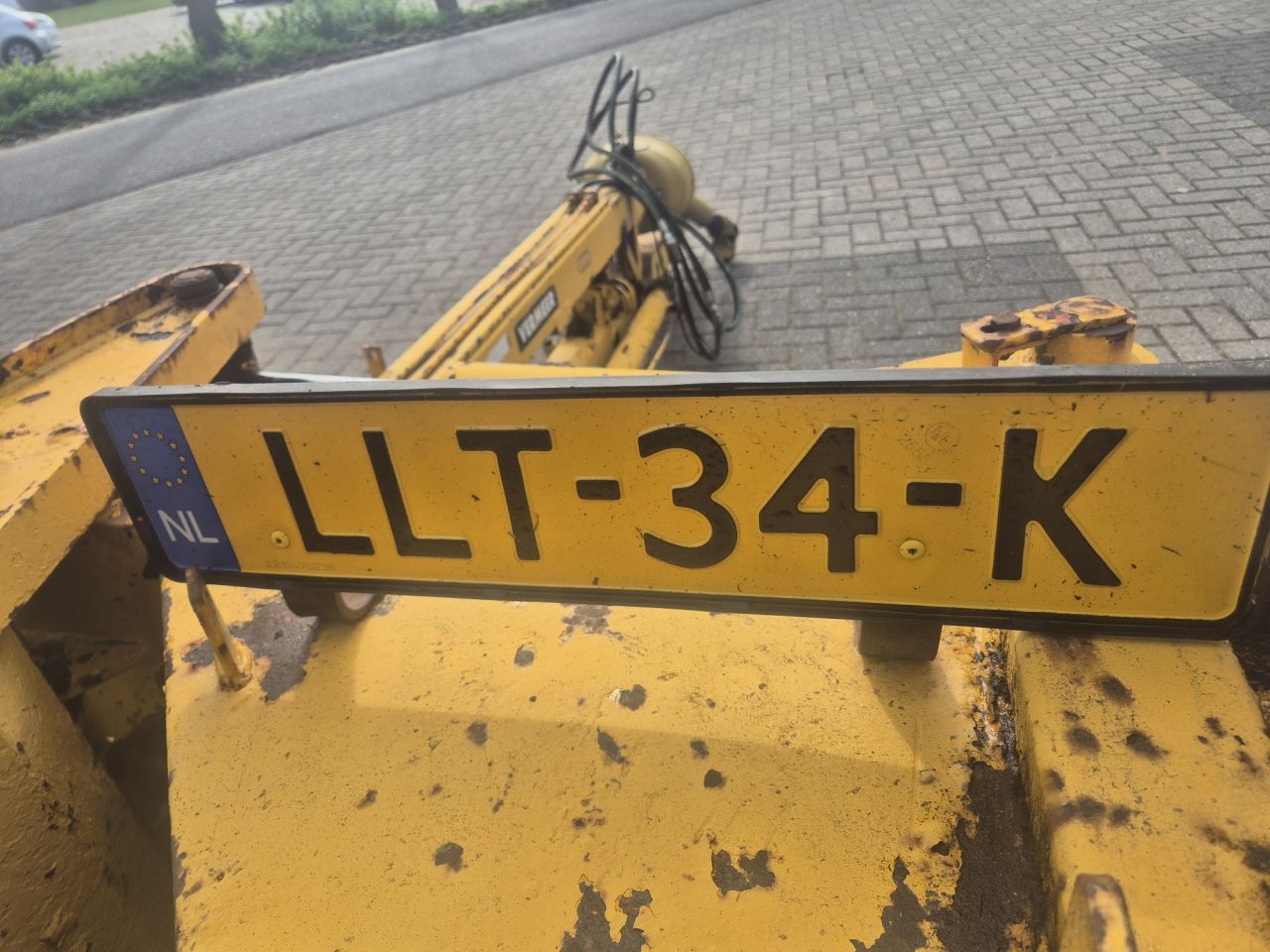 VERMEER PTO 710 stobbenfrees met aftakasaandrijving