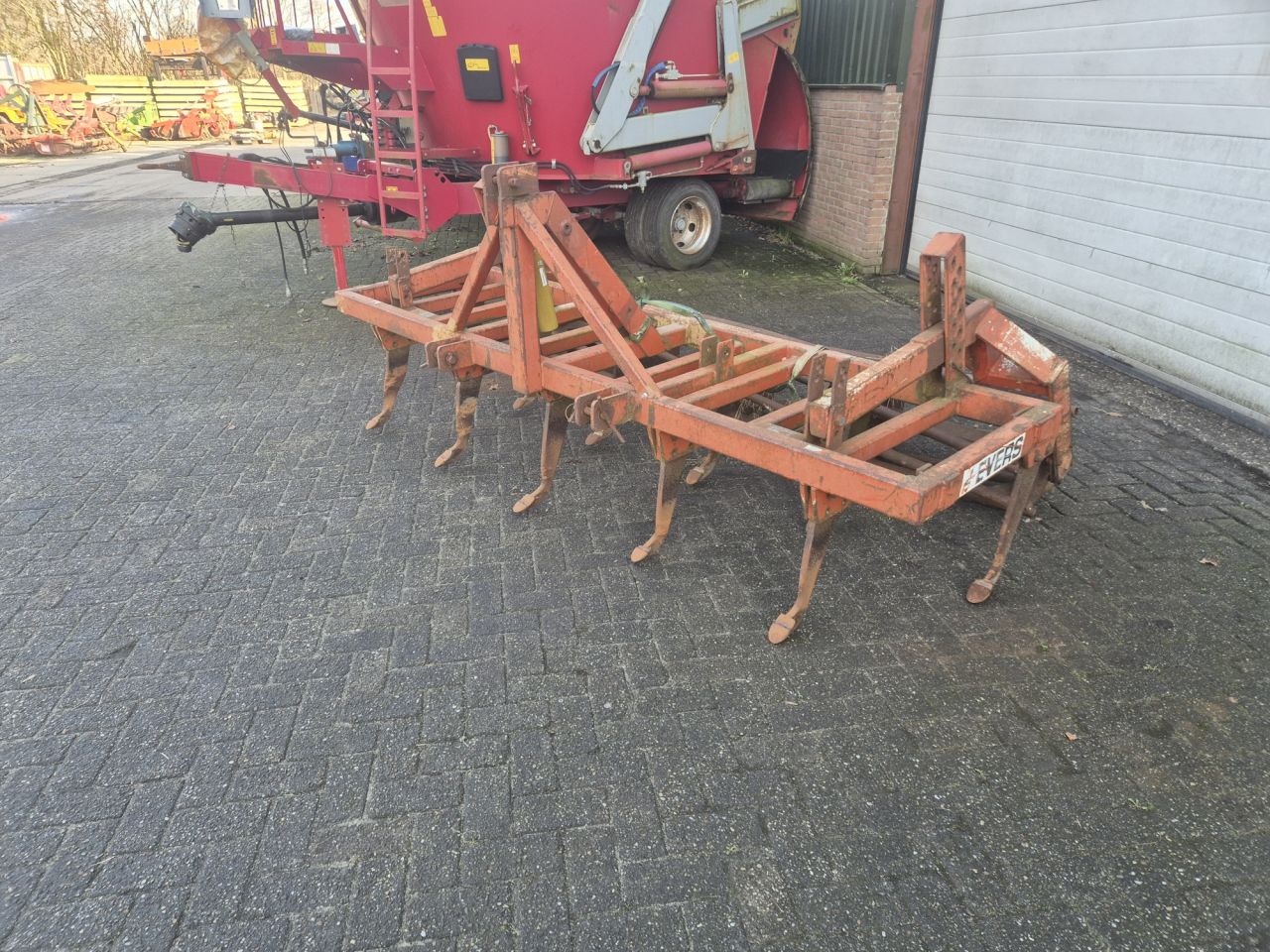 Gebruikte Evers vaste tand cultivator met rol