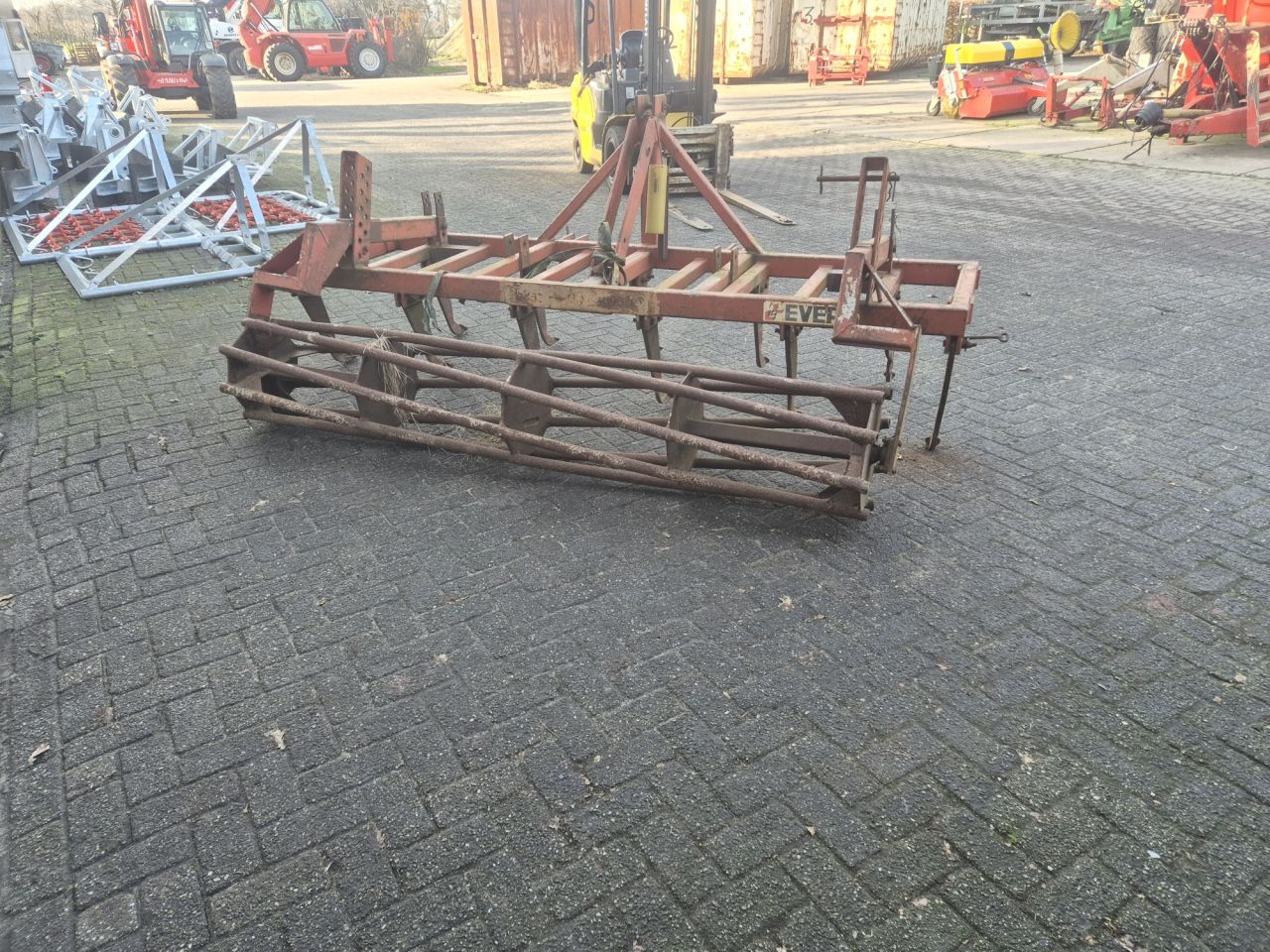Gebruikte Evers vaste tand cultivator met rol
