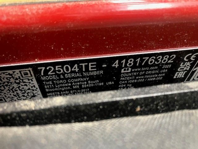 TORO Grandstand 72504TE stamaaier