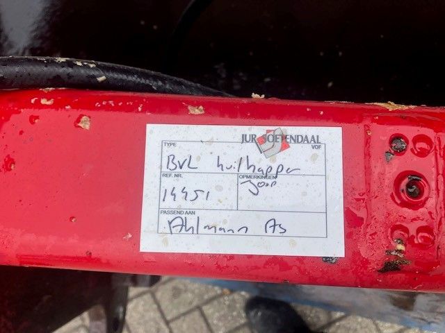 BVL shearmega 180 kuilhapper met dichte bak