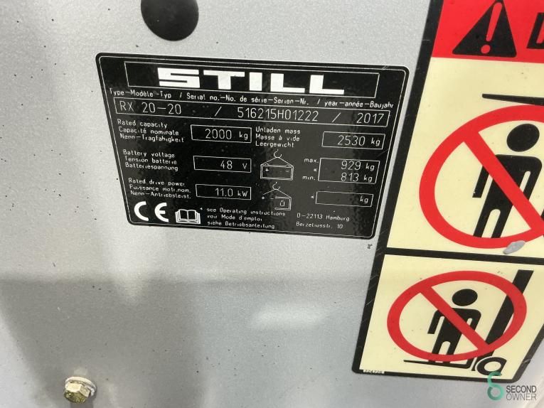 Gabelstapler Elektrisch Still RX20-20 2017