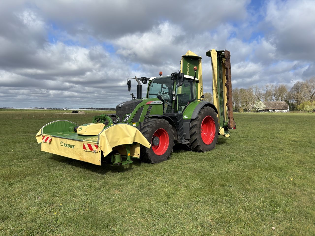 Krone easycut B1000 maaicombinatie!