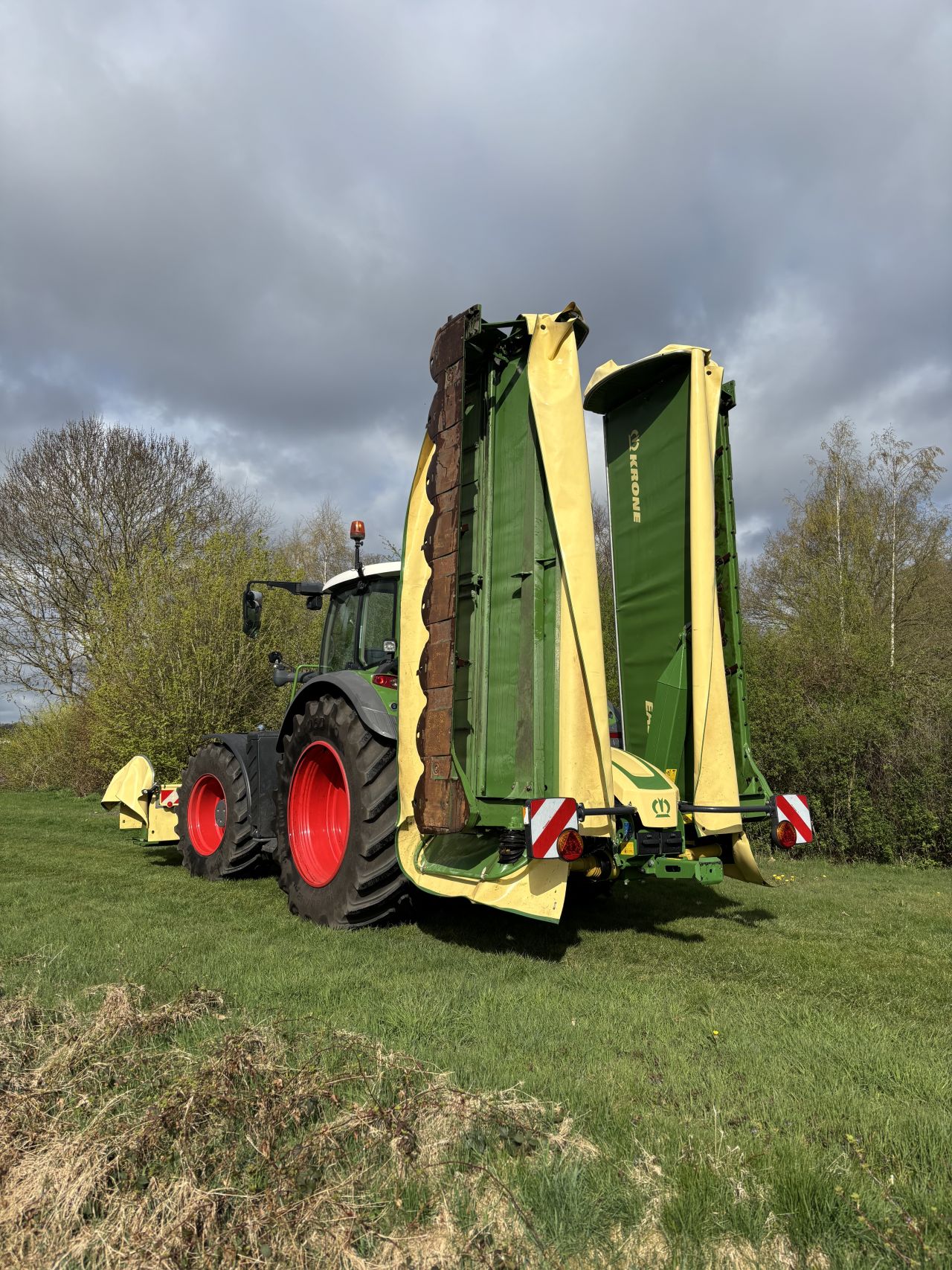 Krone easycut B1000 maaicombinatie!