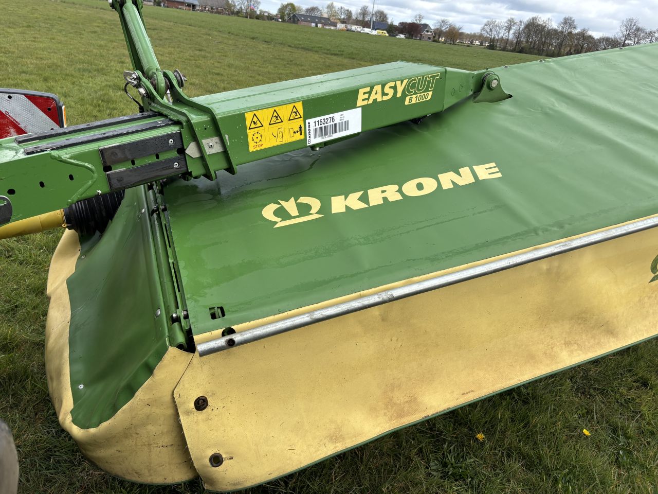 Krone easycut B1000 maaicombinatie!