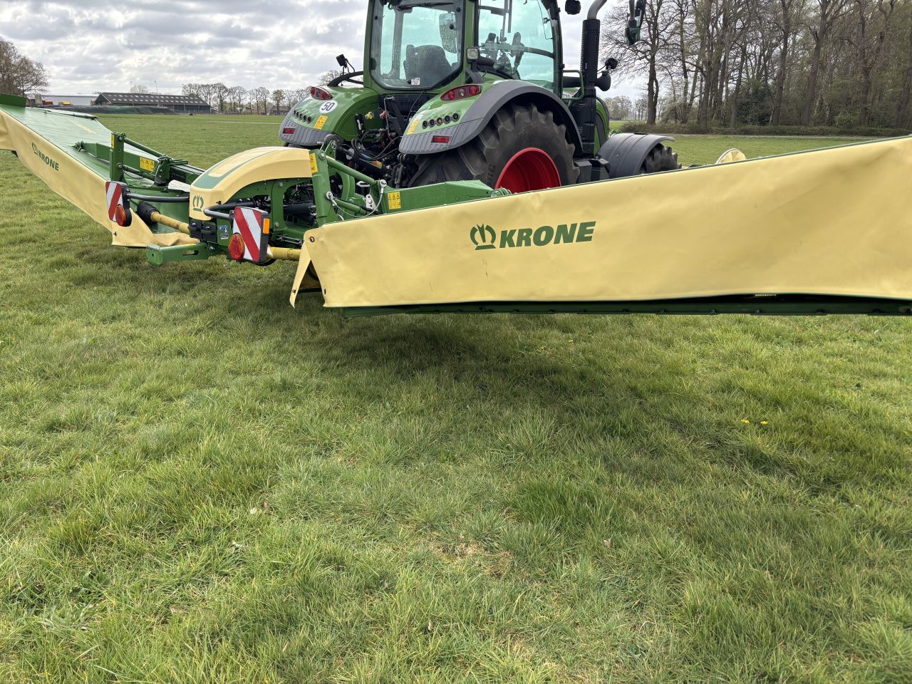 Krone easycut B1000 maaicombinatie!