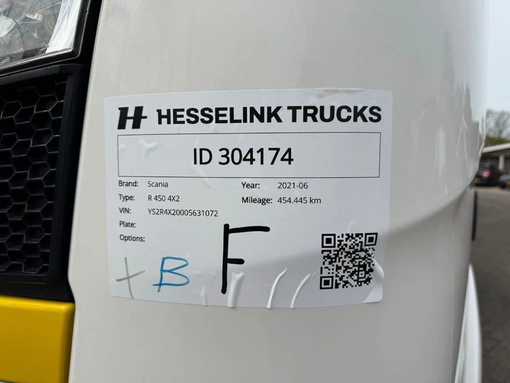 Scania R450 4X2 Hydraulic Alcoa 454.440KM!