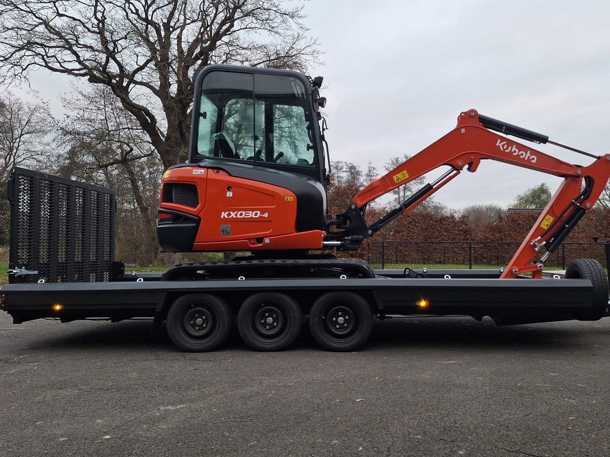 Kubota KX030-4 HI, minigraver, minikraan, BJ2026, Nieuw!