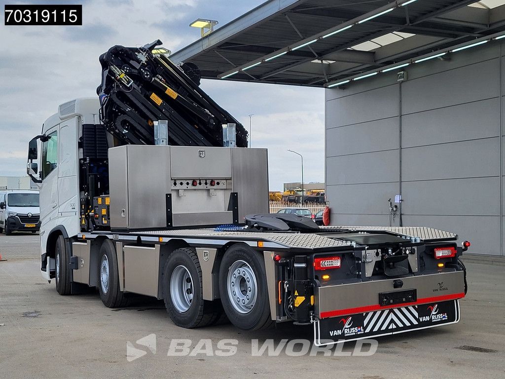 Volvo FH 500 8X2 NEW! HMF9520 K6 + JIB K6 Crane Kran + fifth wheel VEB+