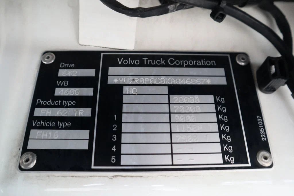 Volvo FH 16.750 | 6X2*4 RETARDER EFFER 215-6 DEMOUNTABLE CRANE