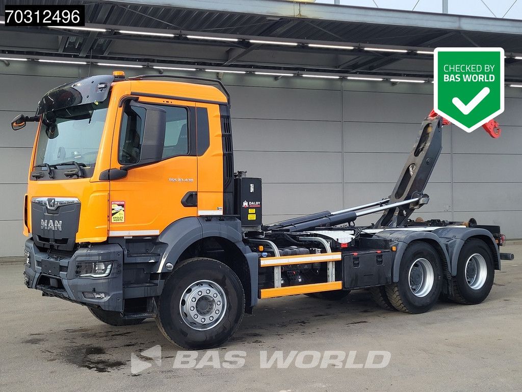 MAN TGS TGS 33.430 6X4 3,90m Wheelbase Big-Axle Dalby 20t Hook Euro 6