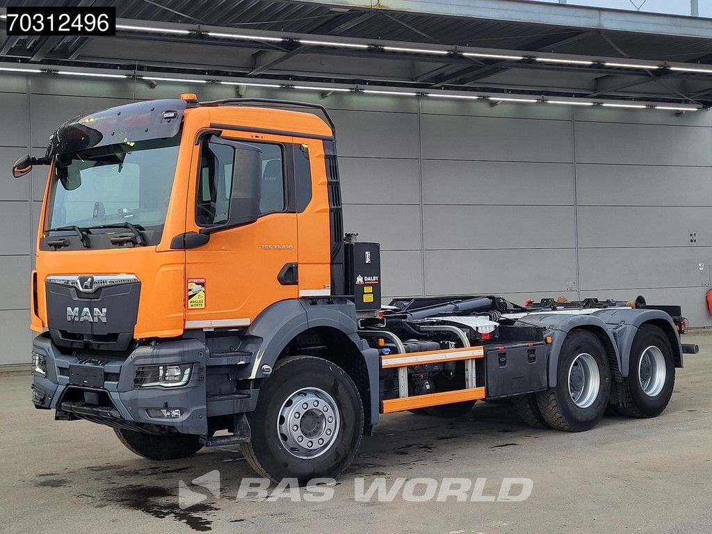 MAN TGS TGS 33.430 6X4 3,90m Wheelbase Big-Axle Dalby 20t Hook Euro 6