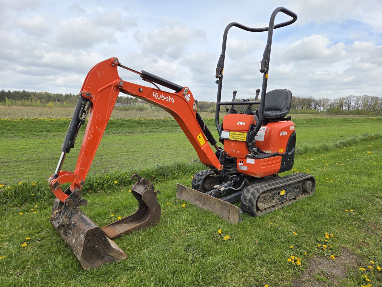 Kubota U10-3 1068uur!! Minigraver