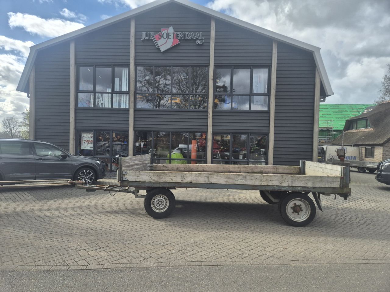 Gebruikte DOORNWAARD DS3500 aanhanger met laadvermogen 3500 kgs