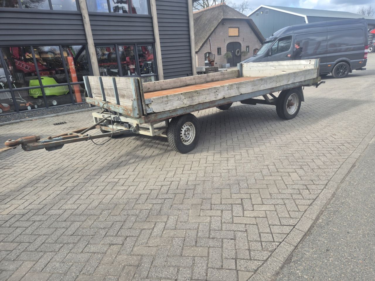 Gebruikte DOORNWAARD DS3500 aanhanger met laadvermogen 3500 kgs