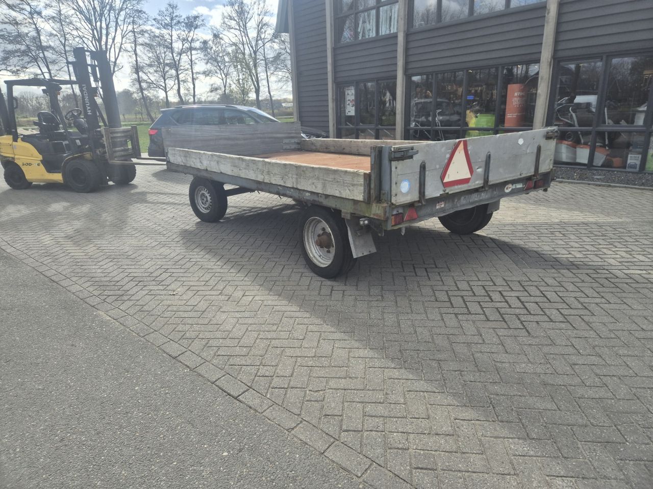 Gebruikte DOORNWAARD DS3500 aanhanger met laadvermogen 3500 kgs