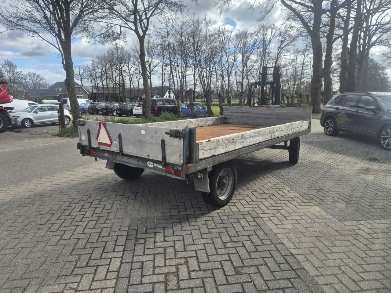 Gebruikte DOORNWAARD DS3500 aanhanger met laadvermogen 3500 kgs