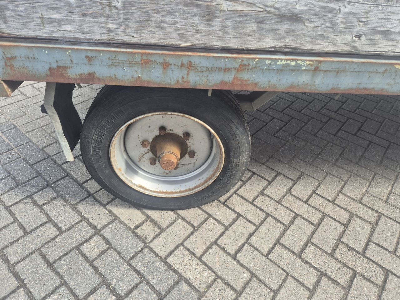 Gebruikte DOORNWAARD DS3500 aanhanger met laadvermogen 3500 kgs