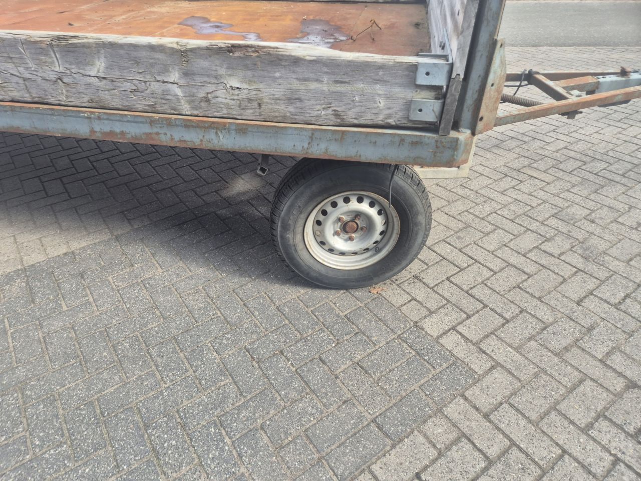 Gebruikte DOORNWAARD DS3500 aanhanger met laadvermogen 3500 kgs