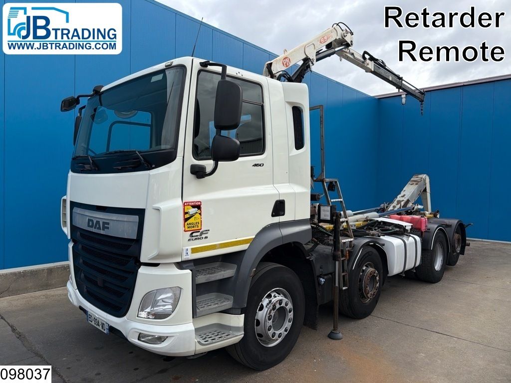 DAF CF 460 8x2, EURO 6, Retarder, PM, Dalby