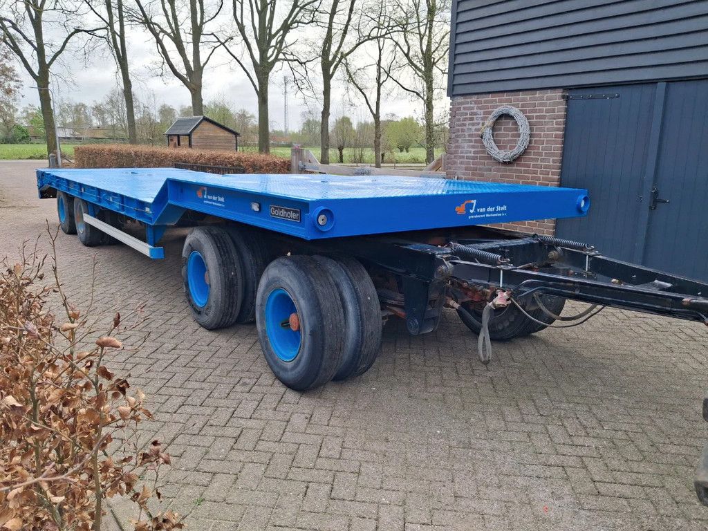 Goldhofer TUE-4-2X2-31/80 28 ton dieplader