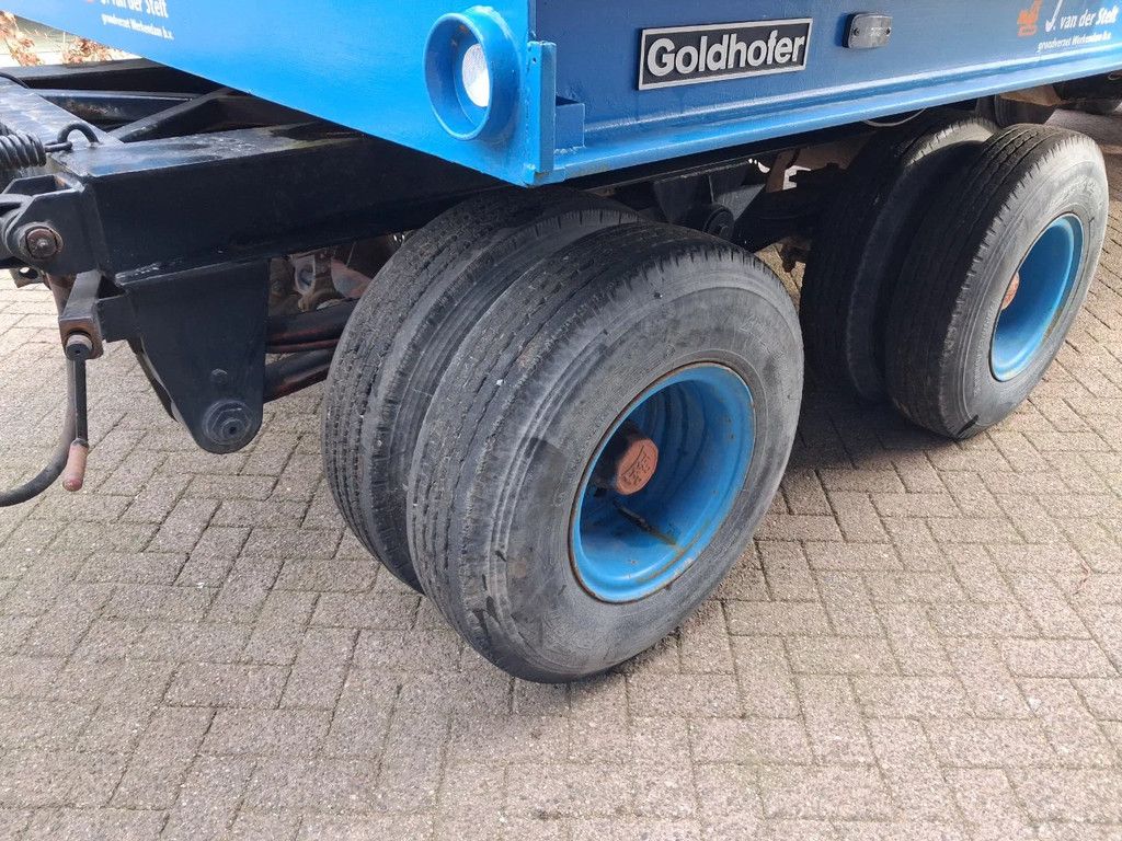 Goldhofer TUE-4-2X2-31/80 28 ton dieplader