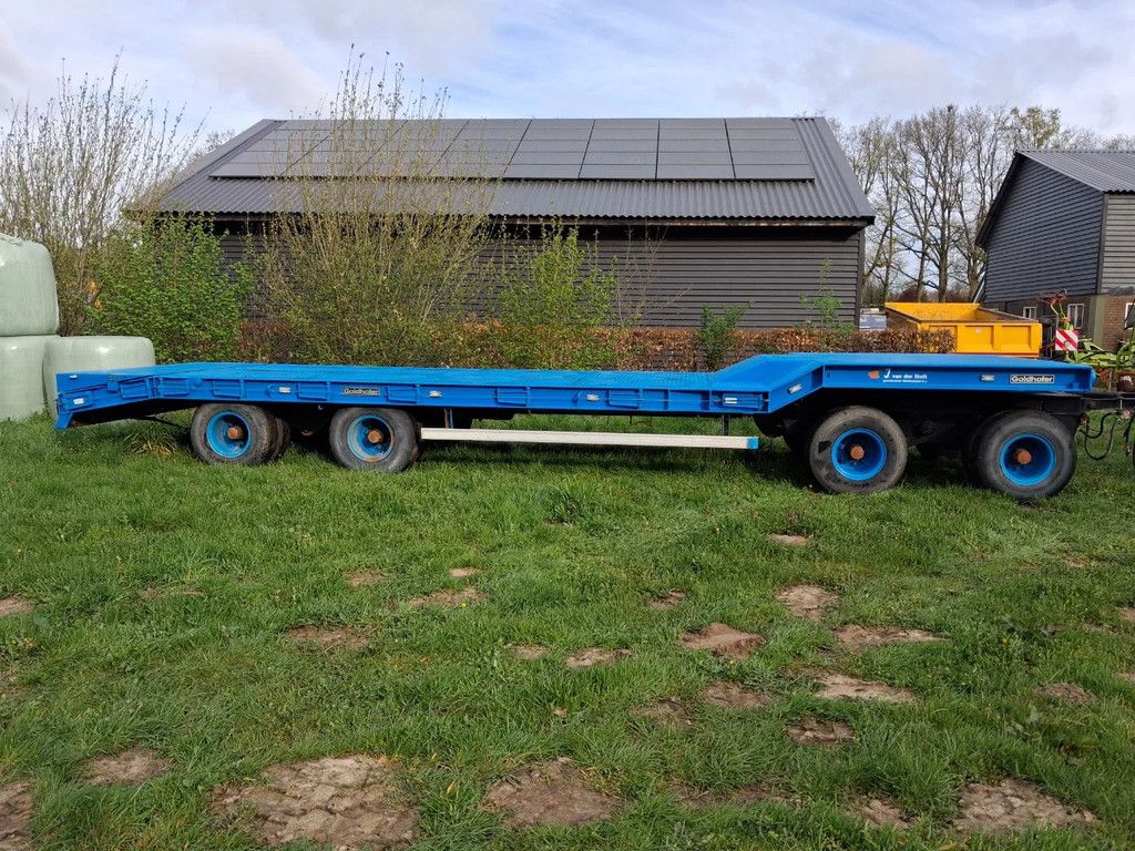 Goldhofer TUE-4-2X2-31/80 28 ton dieplader