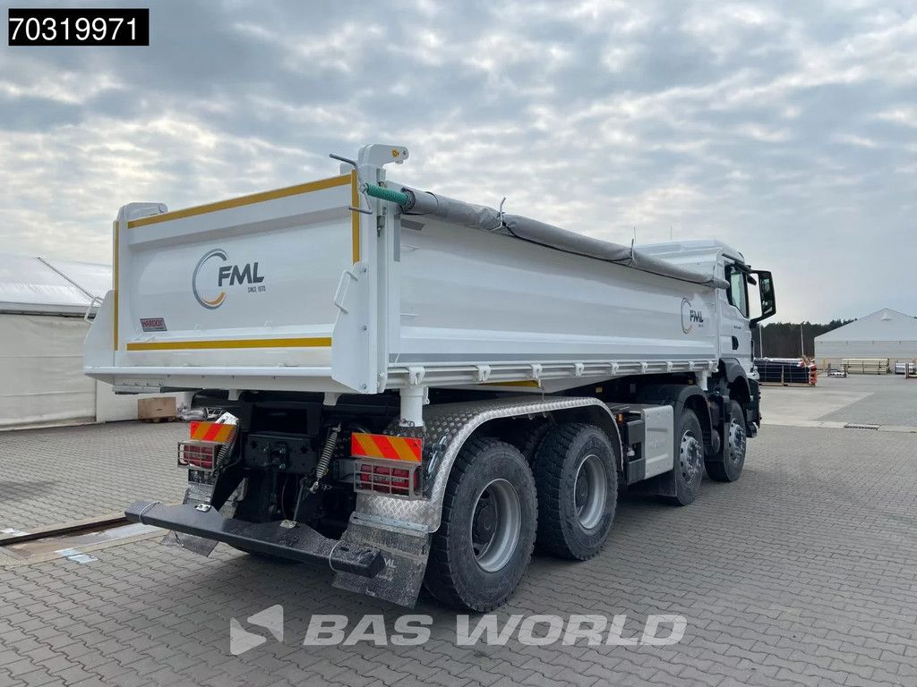 MAN TGS TGS 35.440 8X4 NEW! 14m3 3-side tipper Steel suspension Big-Axle Euro 6