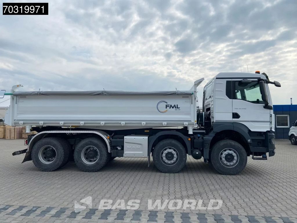 MAN TGS TGS 35.440 8X4 NEW! 14m3 3-side tipper Steel suspension Big-Axle Euro 6