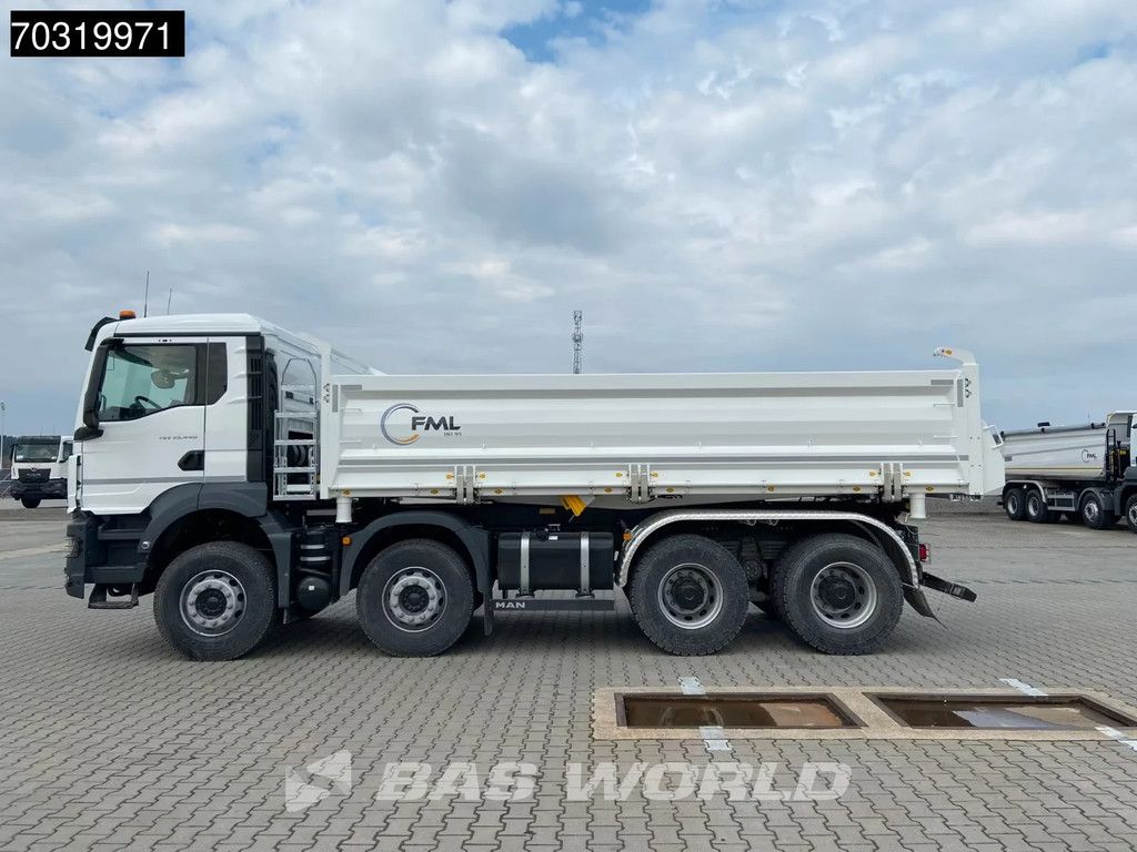 MAN TGS TGS 35.440 8X4 NEW! 14m3 3-side tipper Steel suspension Big-Axle Euro 6