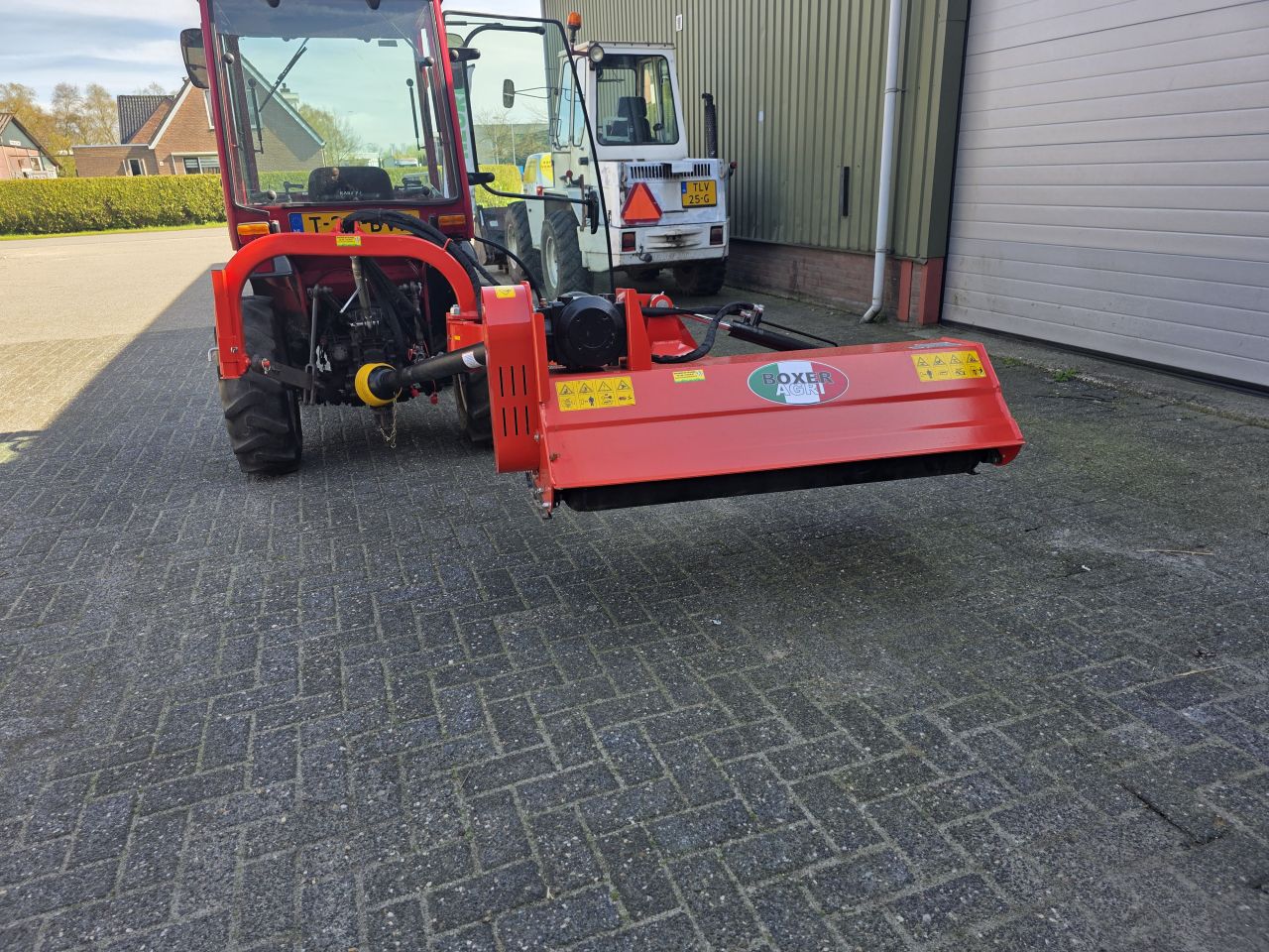 AGL mini verstekklepelmaaier voor minitrekkers