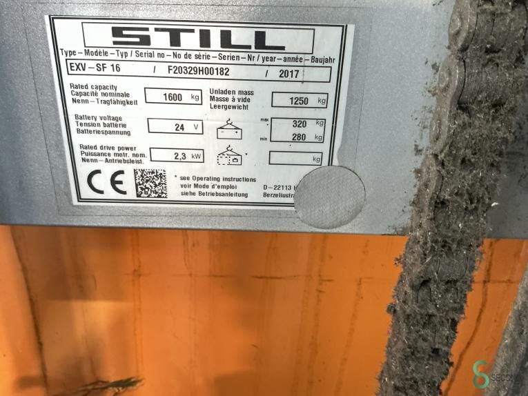 Stackers Electric Still EXV-SF16 2017