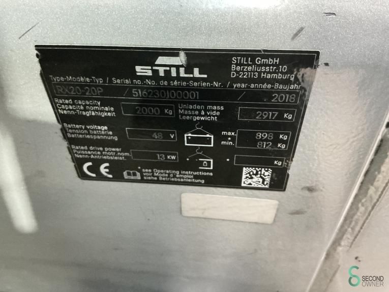Forklifts Electric Still RX20-20PL 2018